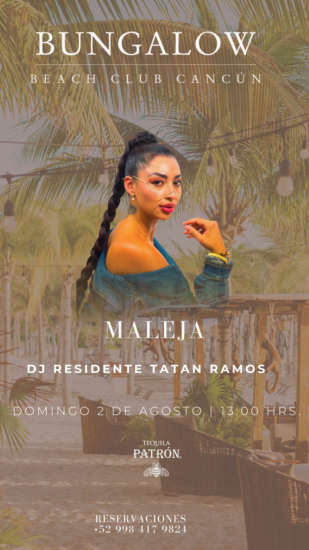 Pool party en Bungalow Cancún